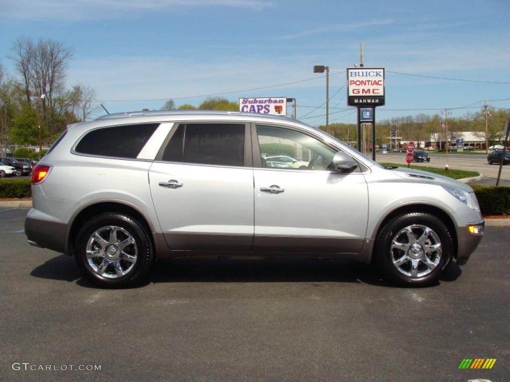 2009 Enclave CXL AWD - Quicksilver Metallic / Ebony Black/Ebony photo #4