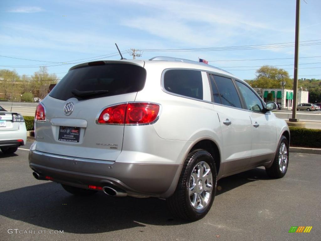 2009 Enclave CXL AWD - Quicksilver Metallic / Ebony Black/Ebony photo #5