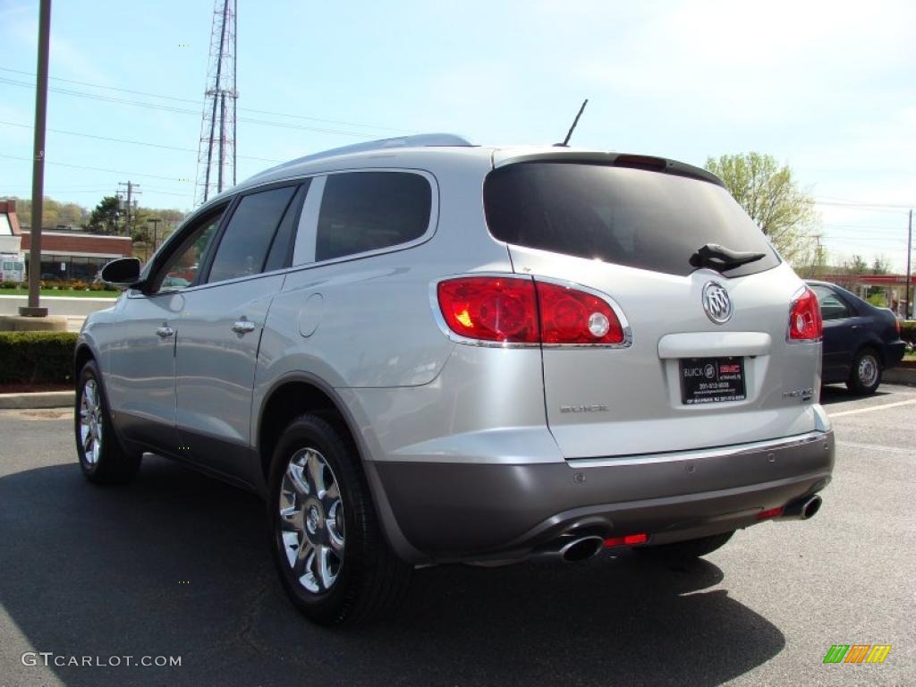 2009 Enclave CXL AWD - Quicksilver Metallic / Ebony Black/Ebony photo #7