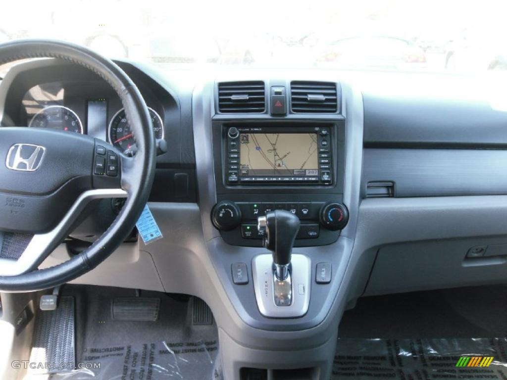 2007 CR-V EX-L 4WD - Glacier Blue Metallic / Gray photo #16