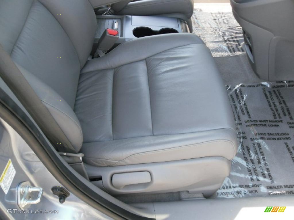 2007 CR-V EX-L 4WD - Glacier Blue Metallic / Gray photo #19