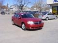 2009 Inferno Red Crystal Pearl Dodge Avenger R/T  photo #2
