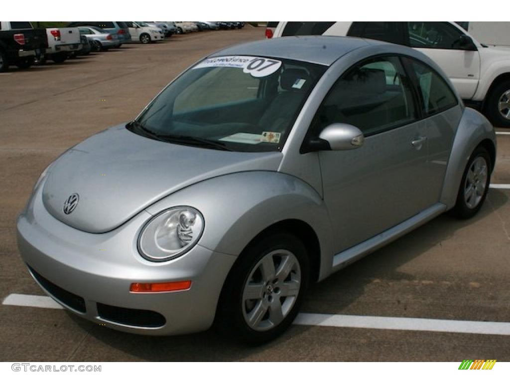 2007 New Beetle 2.5 Coupe - Reflex Silver / Grey photo #3