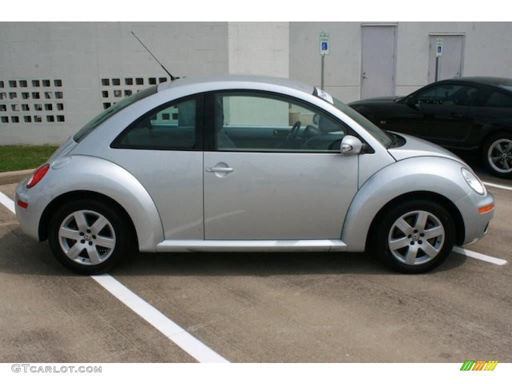 2007 New Beetle 2.5 Coupe - Reflex Silver / Grey photo #4