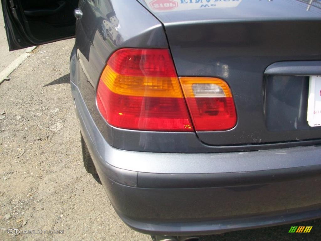 2002 3 Series 325xi Sedan - Steel Grey Metallic / Black photo #32