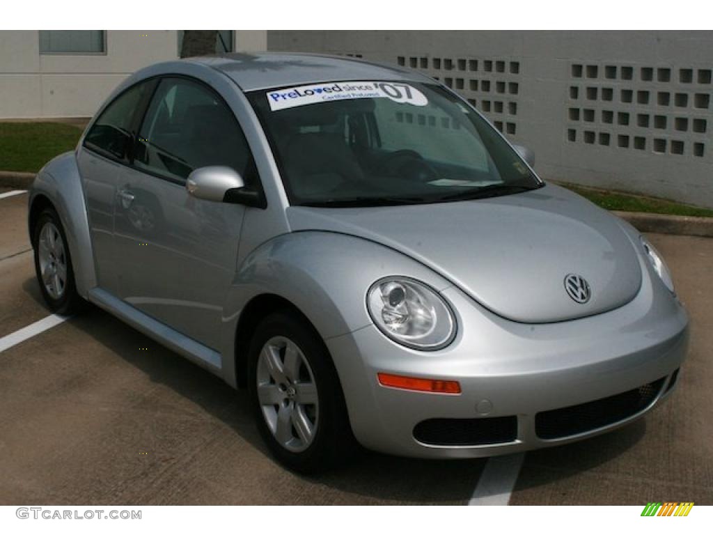 2007 New Beetle 2.5 Coupe - Reflex Silver / Grey photo #18