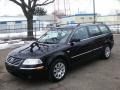 2001 Black Magic Pearl Volkswagen Passat GLS V6 4Motion Wagon  photo #16