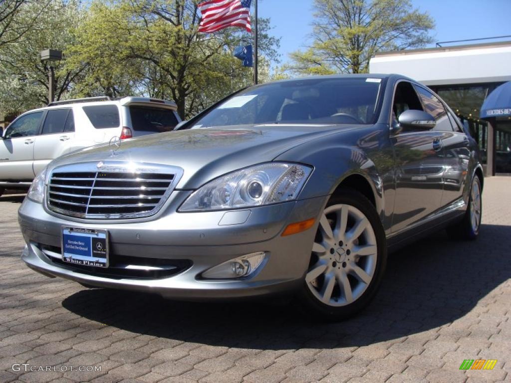 2007 S 550 4Matic Sedan - Andorite Grey Metallic / Black photo #1