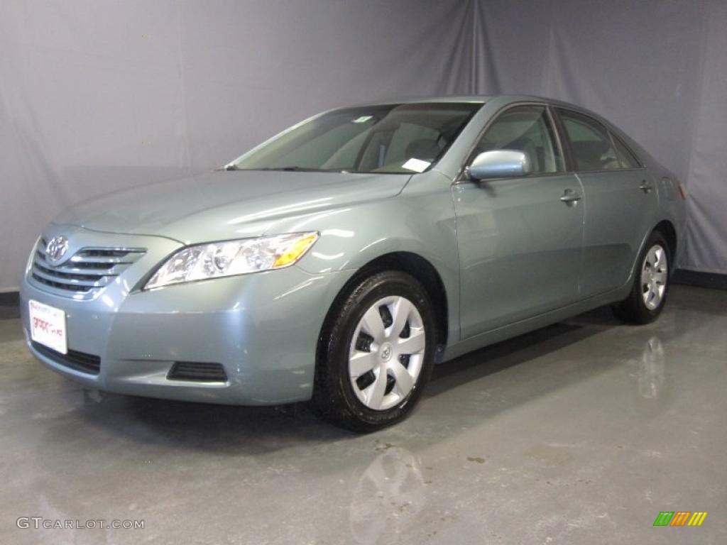 2008 Camry LE - Aloe Green Metallic / Bisque photo #1