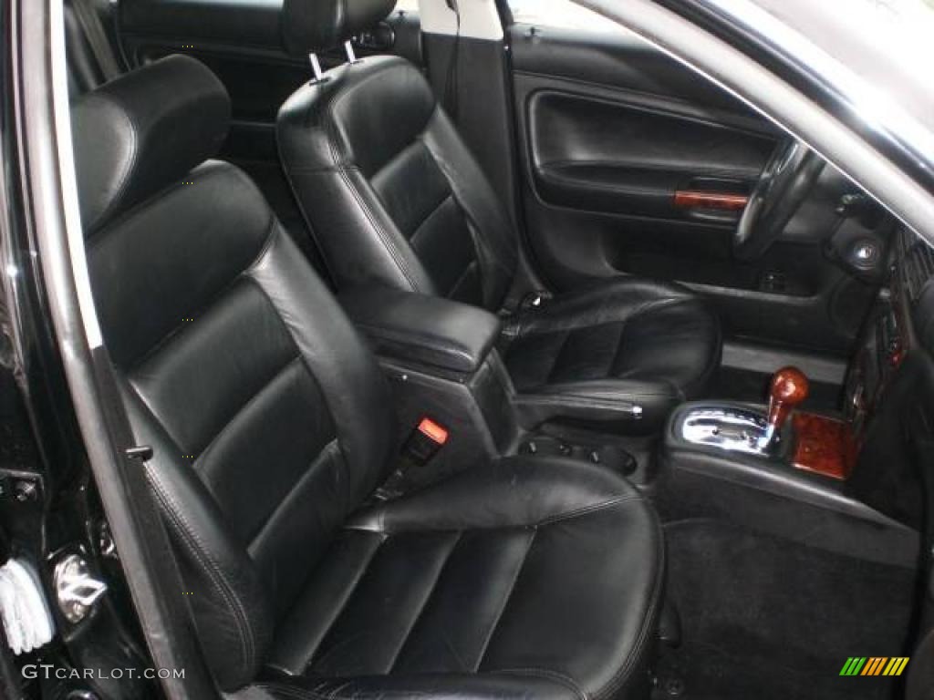 2001 Passat GLS V6 4Motion Wagon - Black Magic Pearl / Black photo #29