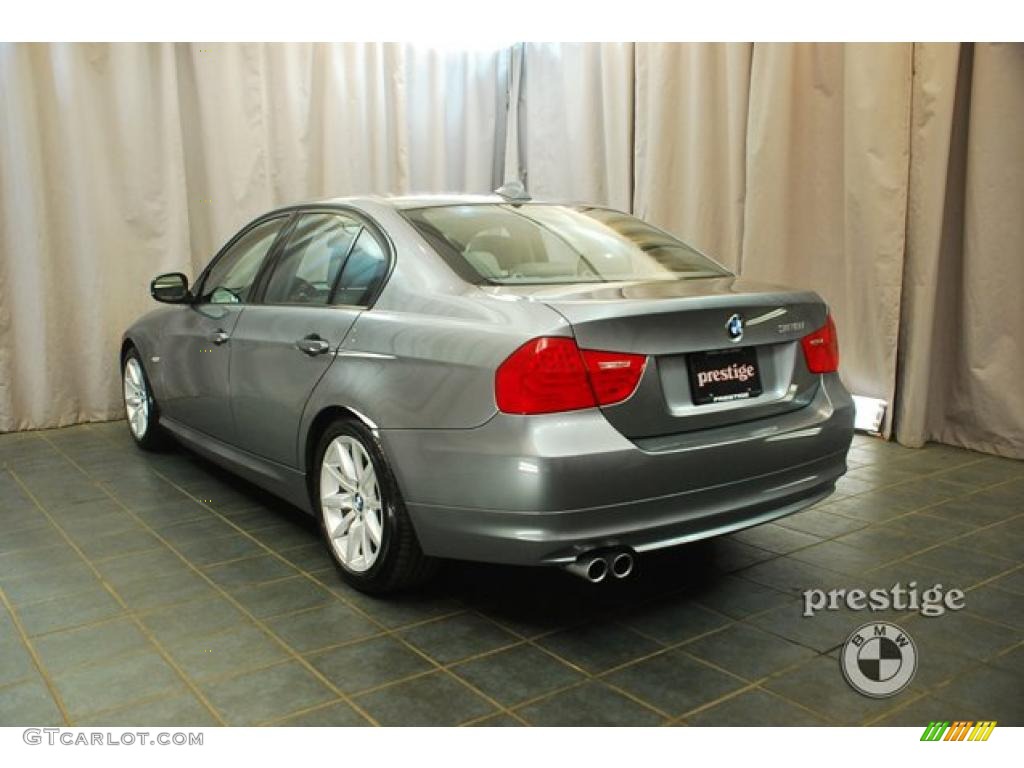 2009 3 Series 328i Sedan - Space Grey Metallic / Grey photo #4