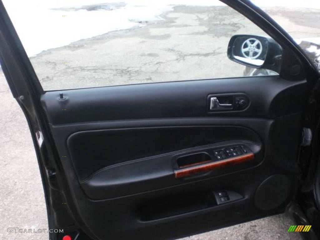2001 Passat GLS V6 4Motion Wagon - Black Magic Pearl / Black photo #32