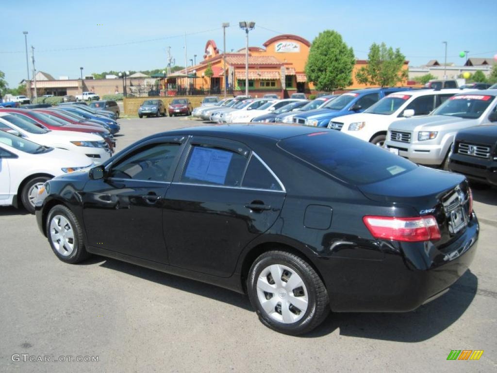 2007 Camry CE - Black / Bisque photo #3