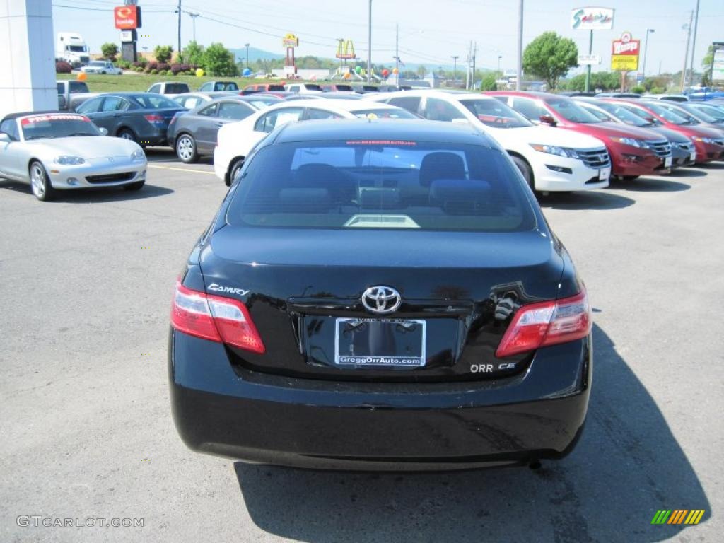 2007 Camry CE - Black / Bisque photo #4