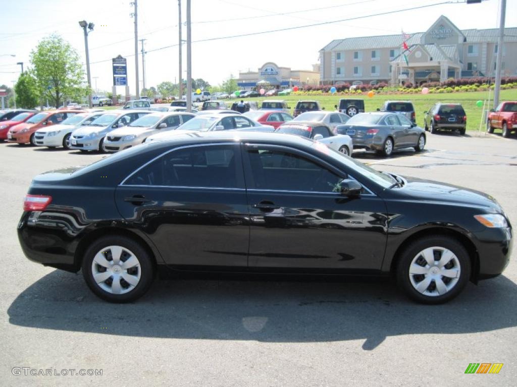 2007 Camry CE - Black / Bisque photo #6