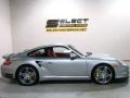 2008 GT Silver Metallic Porsche 911 Turbo Coupe  photo #4