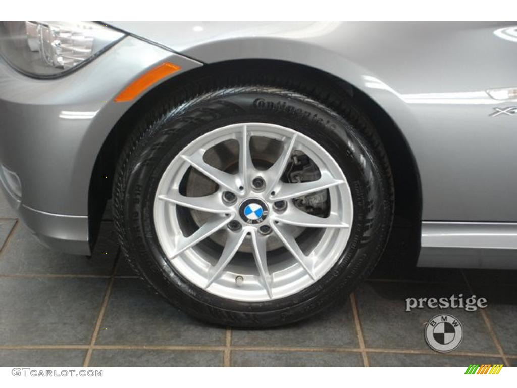 2010 3 Series 328i xDrive Sedan - Space Gray Metallic / Black photo #8