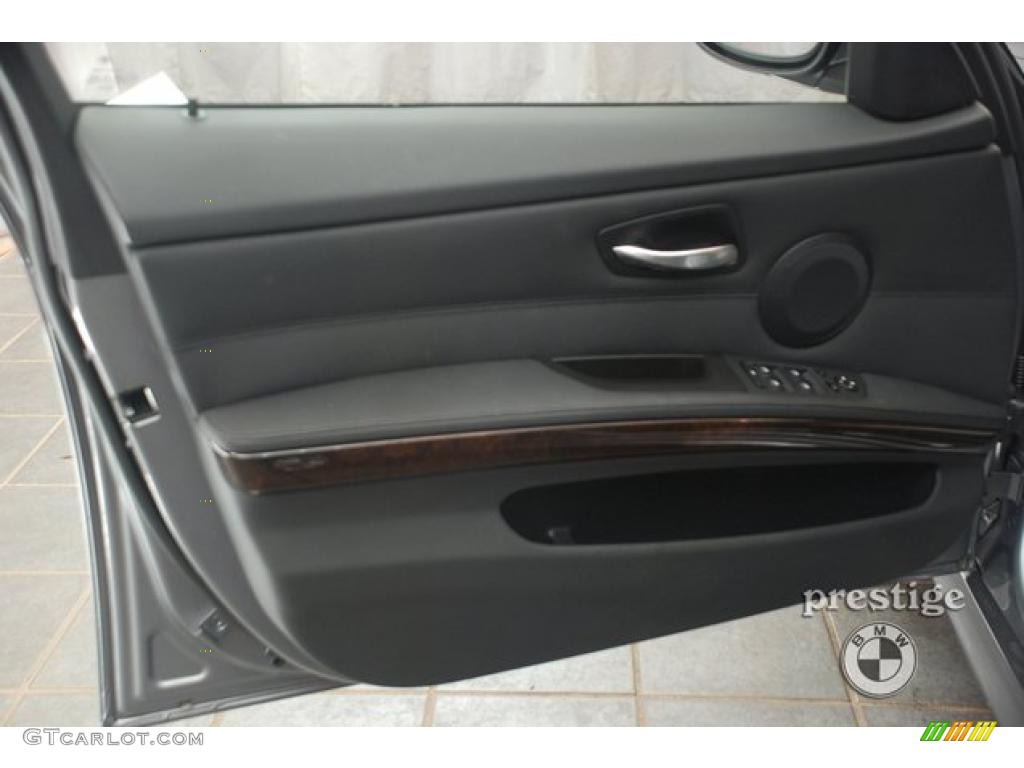 2010 3 Series 328i xDrive Sedan - Space Gray Metallic / Black photo #11