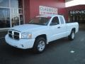 Bright White - Dakota SLT Club Cab Photo No. 1