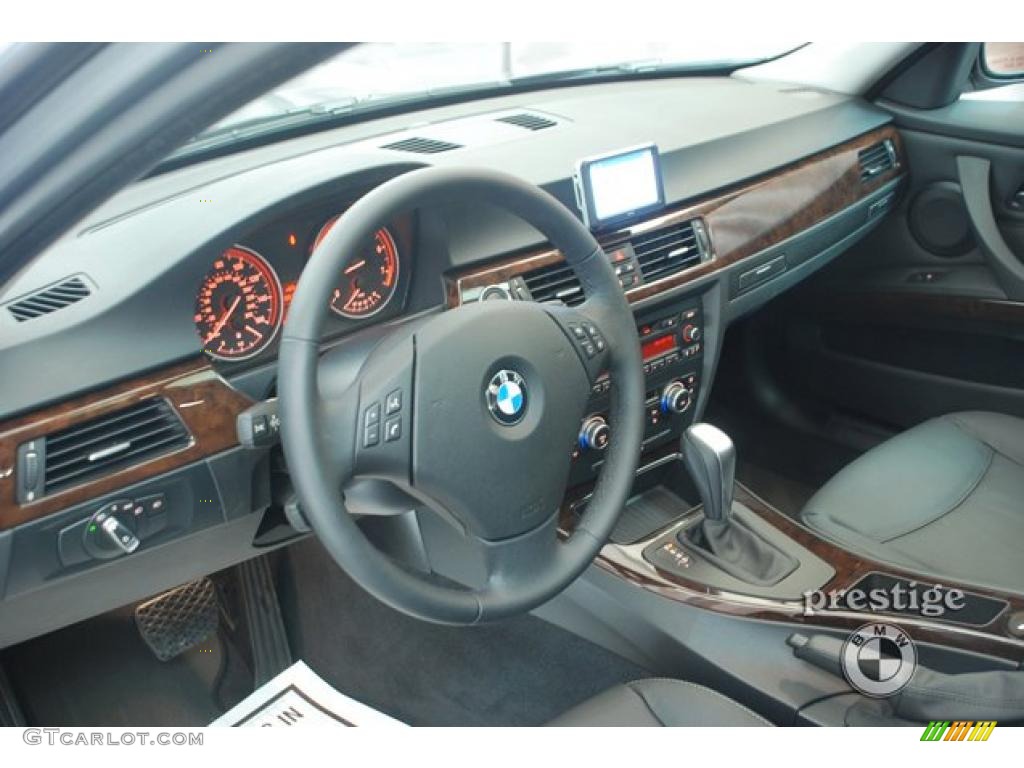 2010 3 Series 328i xDrive Sedan - Space Gray Metallic / Black photo #15