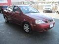 2005 Fusion Red Metallic Suzuki Forenza S Sedan  photo #2