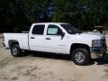 Summit White - Silverado 2500HD LT Crew Cab Photo No. 6