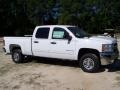 2009 Summit White Chevrolet Silverado 2500HD LT Crew Cab  photo #6