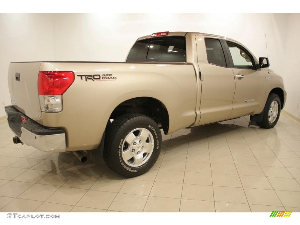 2007 Tundra Limited Double Cab 4x4 - Desert Sand Mica / Beige photo #7