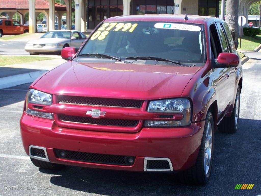 2008 TrailBlazer SS - Red Jewel / Ebony photo #2