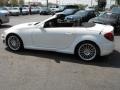 Alabaster White - SLK 55 AMG Roadster Photo No. 9