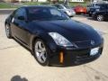 2008 Magnetic Black Nissan 350Z Coupe  photo #3