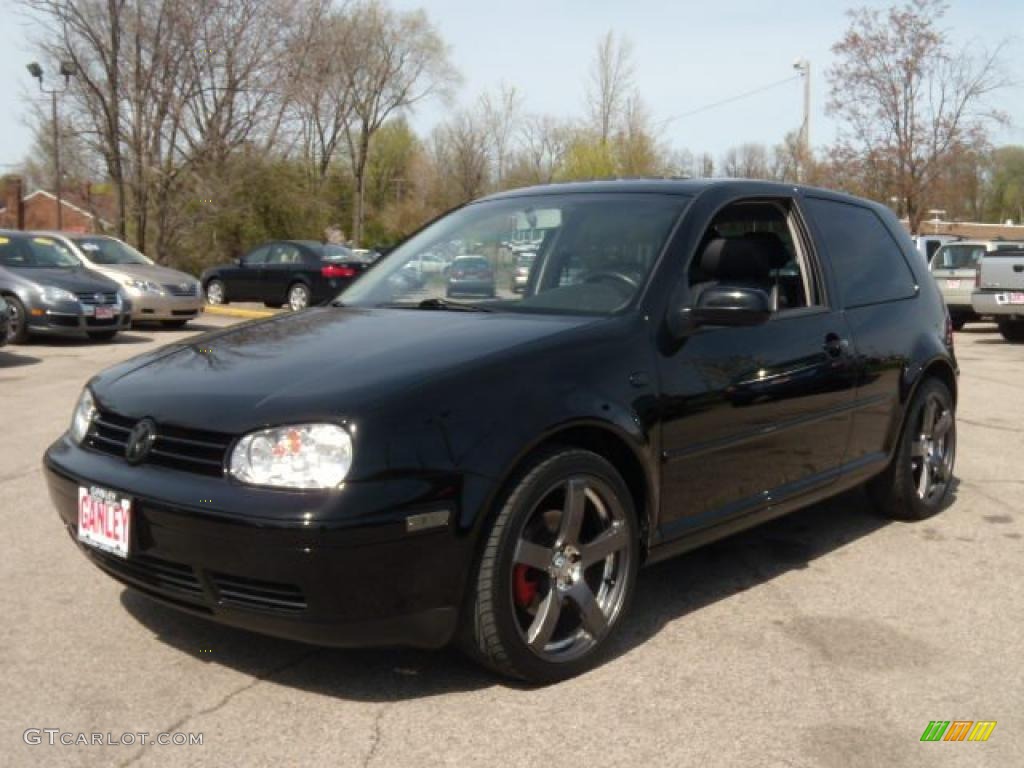 Black Volkswagen GTI