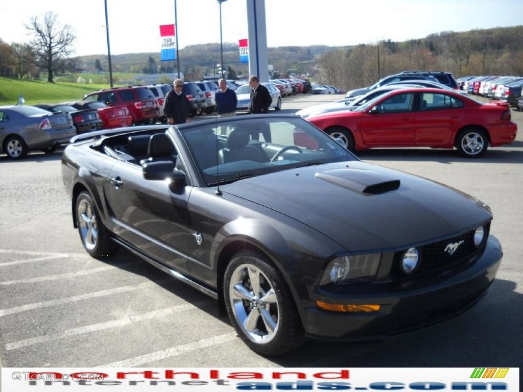 2009 Mustang GT Premium Convertible - Alloy Metallic / Dark Charcoal photo #4