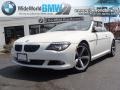 2008 Alpine White BMW 6 Series 650i Convertible  photo #1