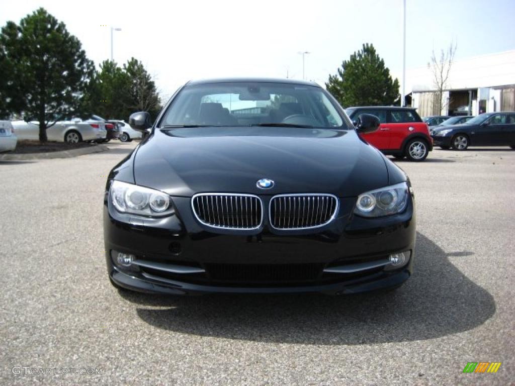 2011 3 Series 328i xDrive Coupe - Jet Black / Black Dakota Leather photo #8
