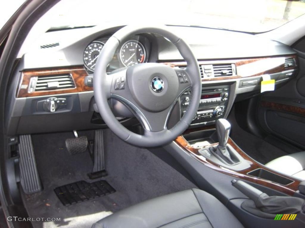 2011 3 Series 328i xDrive Coupe - Jet Black / Black Dakota Leather photo #9