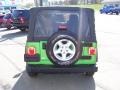 2005 Electric Lime Green Pearl Jeep Wrangler X 4x4  photo #6