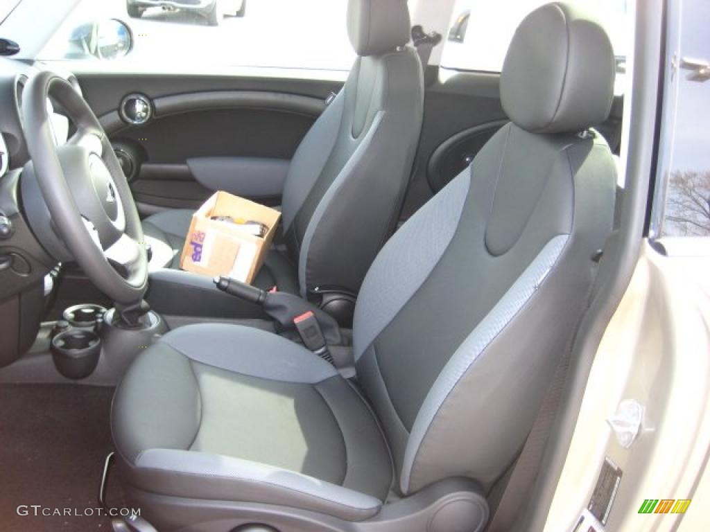 2010 Cooper Hardtop - Sparkling Silver Metallic / Grey/Carbon Black photo #10