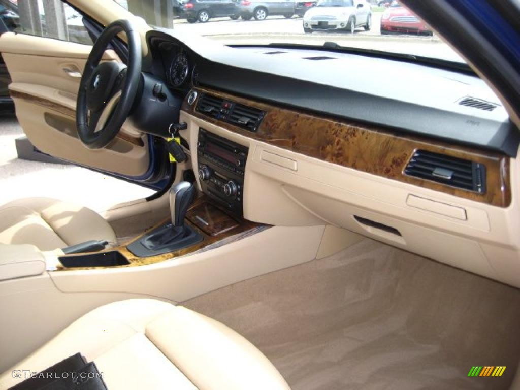 2007 3 Series 328i Sedan - Montego Blue Metallic / Beige Dakota Leather photo #18