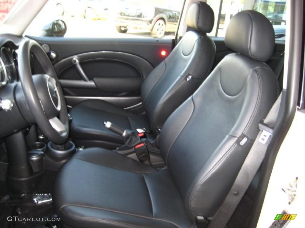 2006 Cooper Hardtop - Pepper White / Black/Panther Black photo #12