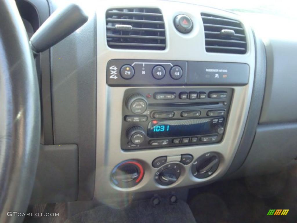 2006 Colorado Z71 Crew Cab 4x4 - Blue Granite Metallic / Very Dark Pewter photo #18