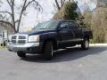 2005 Patriot Blue Pearl Dodge Dakota SLT Quad Cab  photo #7