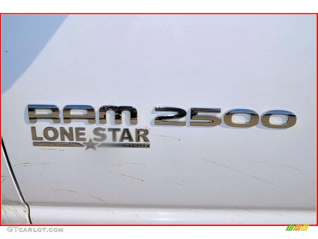 2006 Ram 2500 Lone Star Edition Quad Cab 4x4 - Bright White / Medium Slate Gray photo #14