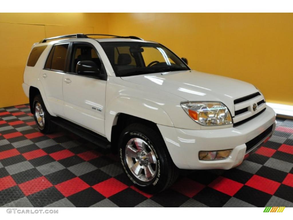 2004 4Runner SR5 4x4 - Natural White / Stone photo #1