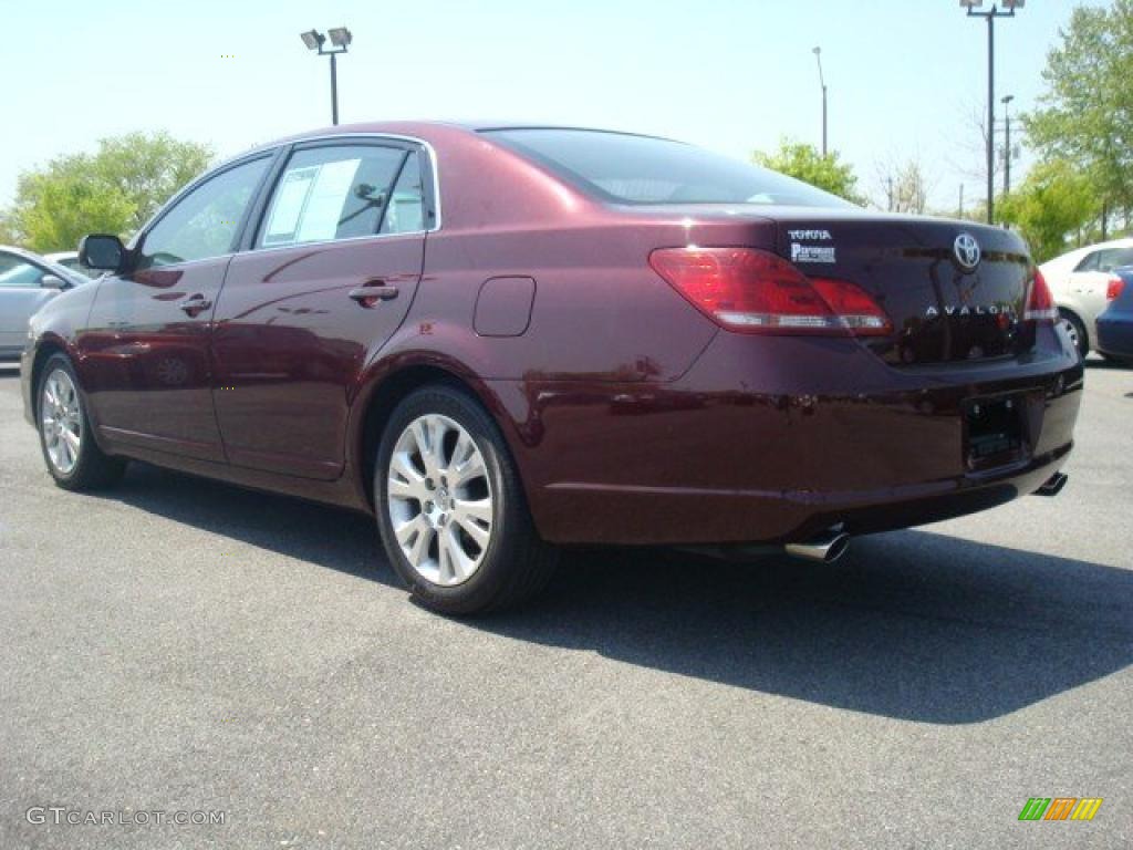 2008 Avalon XLS - Cassis Red Pearl / Ivory Beige photo #5