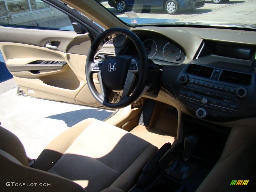 2008 Accord LX Sedan - Bold Beige Metallic / Ivory photo #16