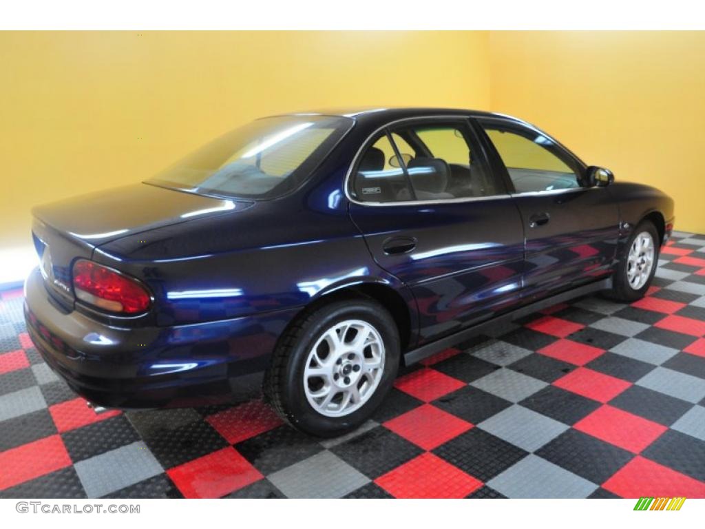 2001 Intrigue GL - Midnight Blue / Dark Gray photo #6