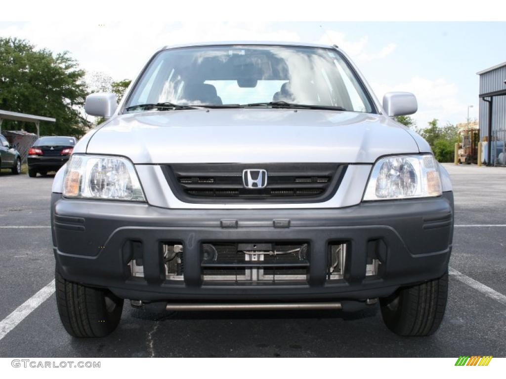 2001 CR-V EX 4WD - Satin Silver Metallic / Dark Gray photo #3