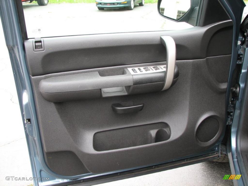 2009 Silverado 1500 LT Z71 Crew Cab 4x4 - Blue Granite Metallic / Dark Titanium photo #8