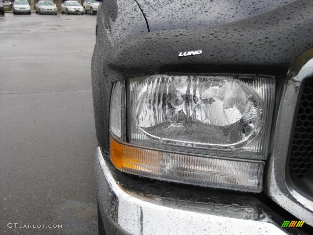 2003 F250 Super Duty XLT SuperCab 4x4 - True Blue Metallic / Medium Flint Grey photo #12